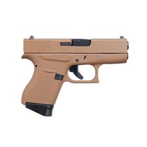 Slim and effective Glock 43 for concealed carry.